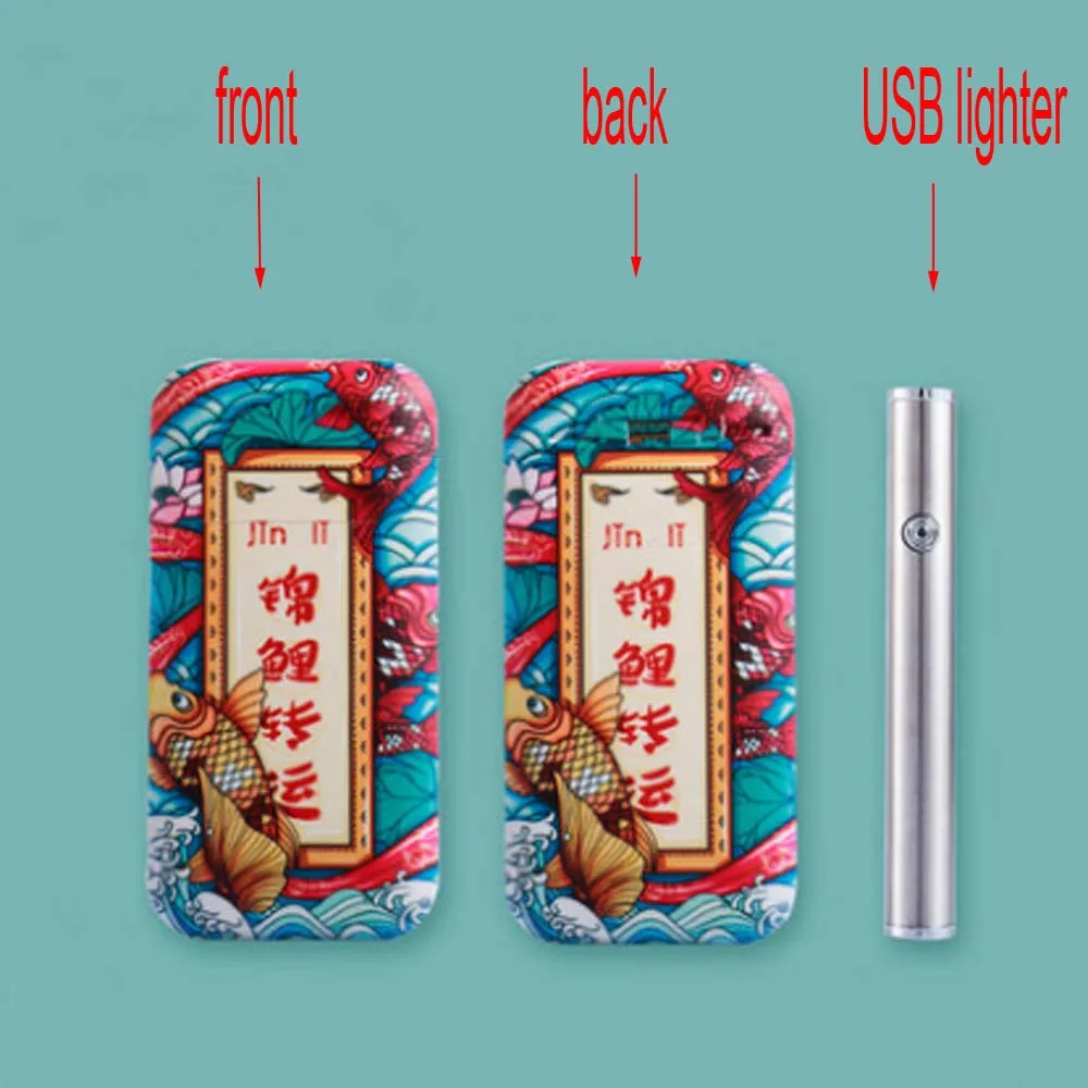 Чехол для прикуривателя USB 20 сигарет длиной 100 мм и диаметром 5 мм|Аксессуары