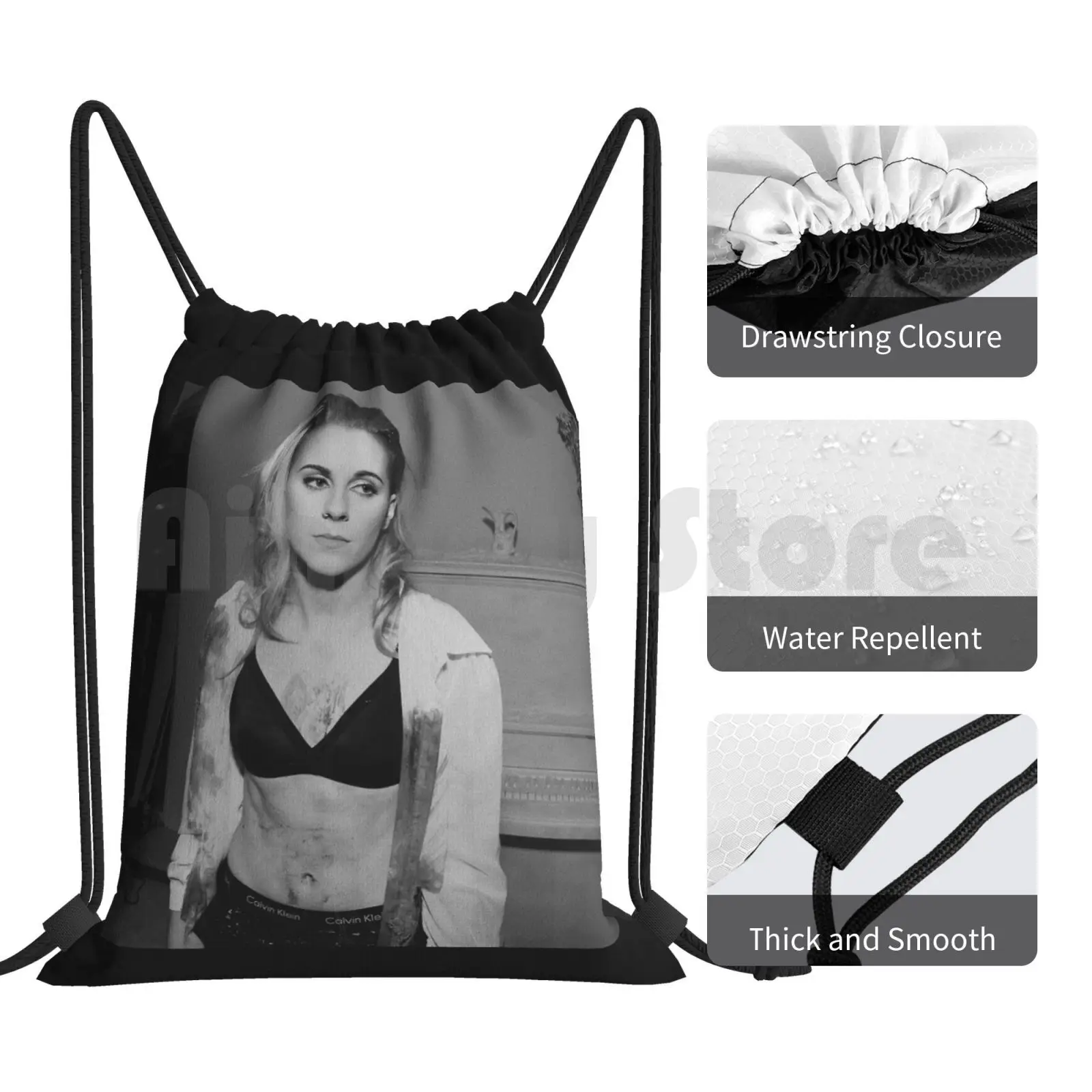 Рюкзак Lynn Gunn Pvris сумка на шнурке для верховой езды альпинизма спортивная Gunnulfsen