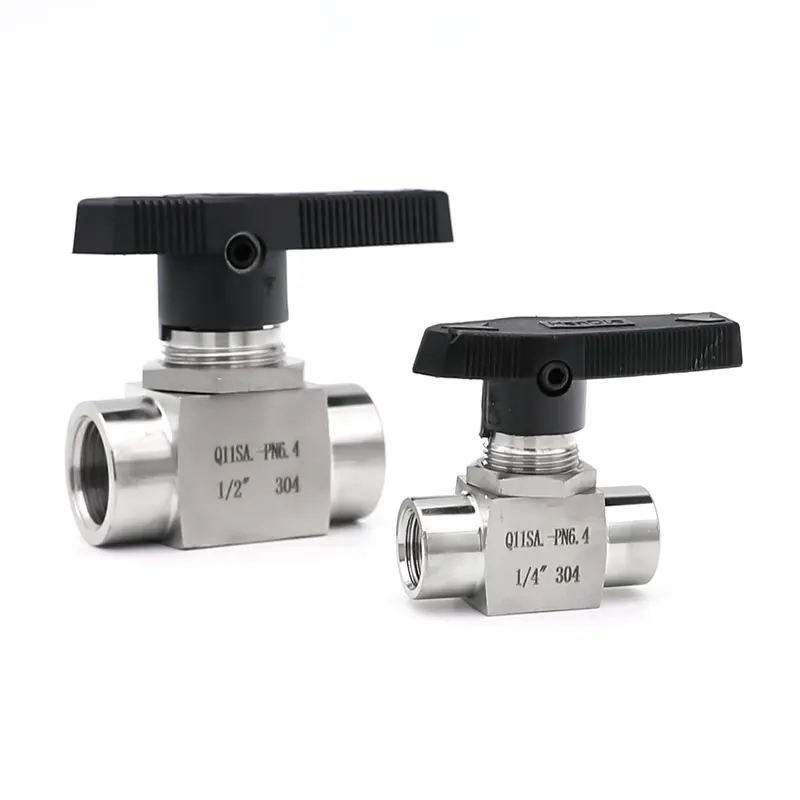 1 шт. 1/8 &quot1/4&quot 3/8 &quot1/2&quot дюйма Женский BSP NPT SS304 316 кухонная трубка ручной