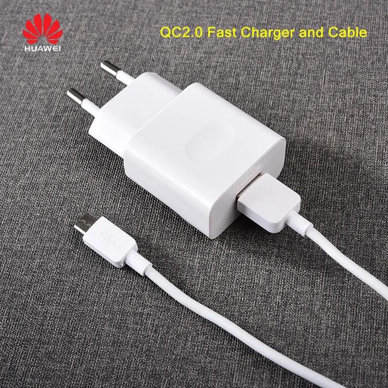 Оригинальное зарядное устройство Huawei ЕС быстрая зарядка адаптер питания 9 В 2 А