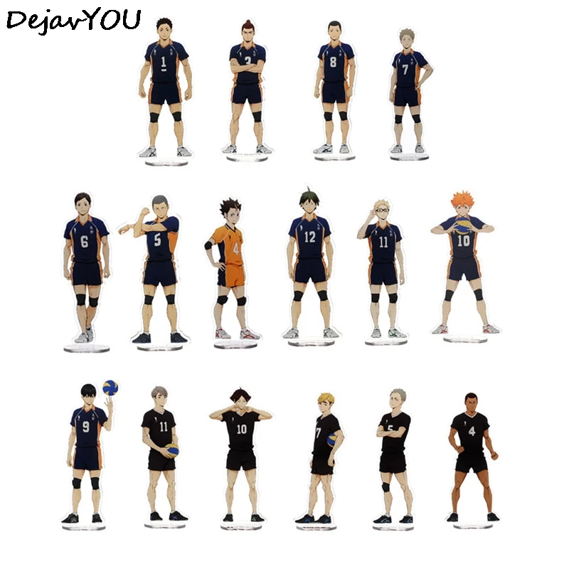 

15 Cm Anime Haikyuu!! Acrylic Desk Stand Figure Models Anime Activities Fans Gifts Desk Action Toys Figures Decor