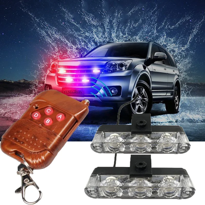 Беспроводной пульт дистанционного управления авто-Стайлинг 4x3 светодиодный