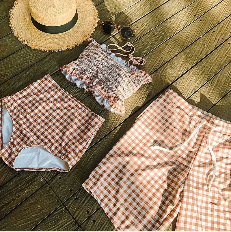 Korean couple swimsuit 2020 new hot spring split swimsuit + beach pants