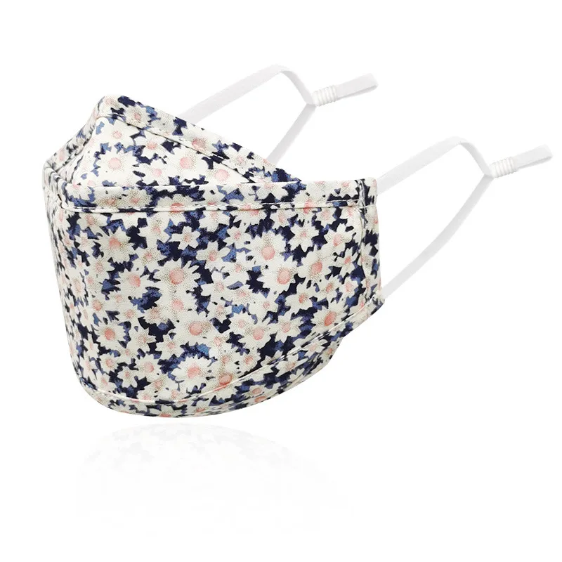 

Моющаяся эластичная дыхательная маска для лица с петлями для ушей, модная черная маска от пыли для взрослых, для косплея на Хэллоуин