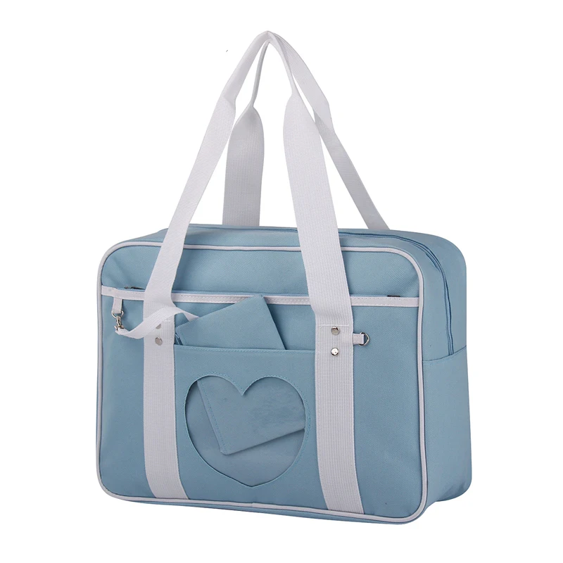 Японская Студенческая сумка, Студенческая школьная сумка, JK, сумка для путешествий, портфель, костюмы для косплея, Сумка с надписью Love Live - Цвет: E