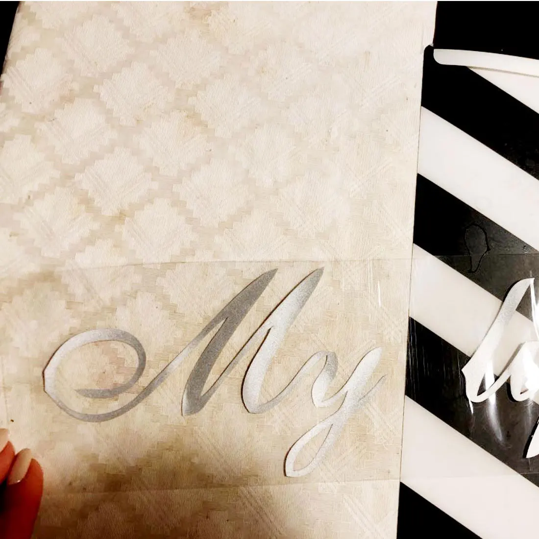 Автомобильные наклейки My life мои правила персональный текст отражательные