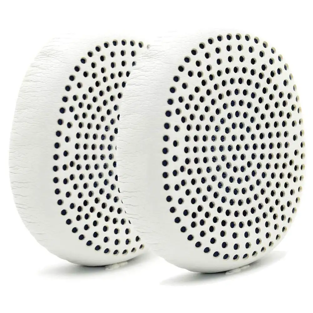 

1Pair Replacement Earpads Ear Pads Protein Leather Memory Foam Cushion for Skullcandy Riff Wireless On-Ear Headphones