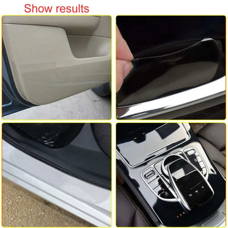 

Car sticker Rhino Leather Skin Car Bumper Hood Paint Protect Sticker Decal Protective Film Vinyl Clear Transparent Car Styling