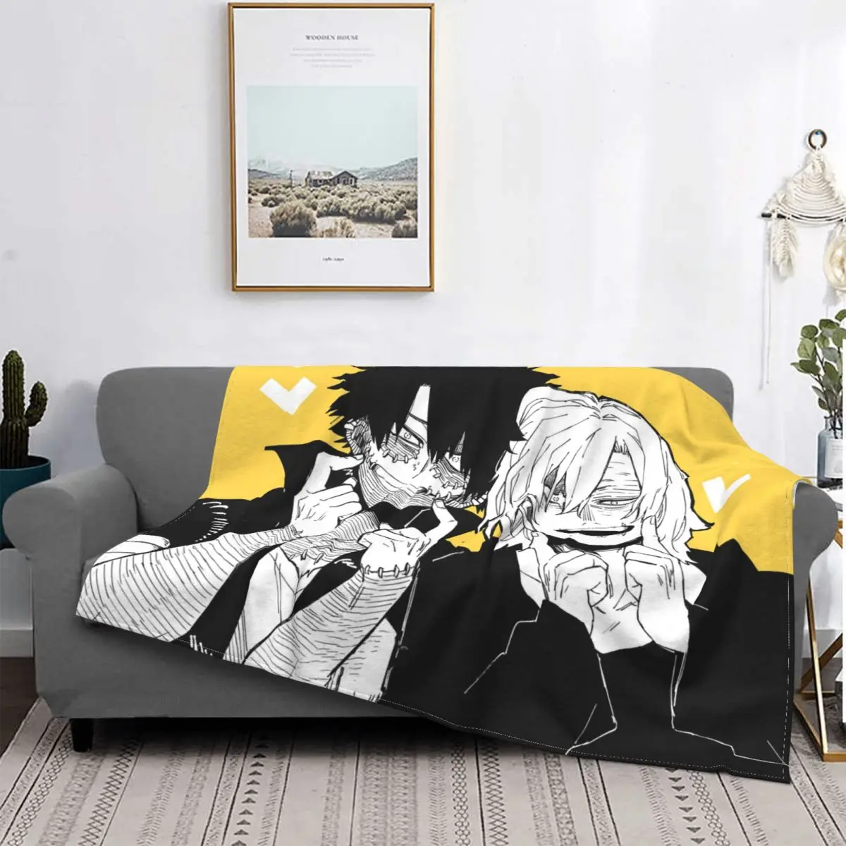 

My Hero Academia Blankets Flannel Winter Japan Anime Multifunction Ultra-Soft Throw Blanket for Bed Outdoor Bedspread