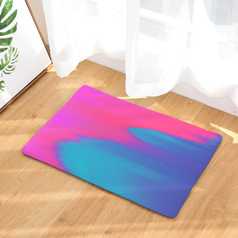 Цветной фланелевый коврик для фотографий дома с защитой от скольжения | Дом и сад