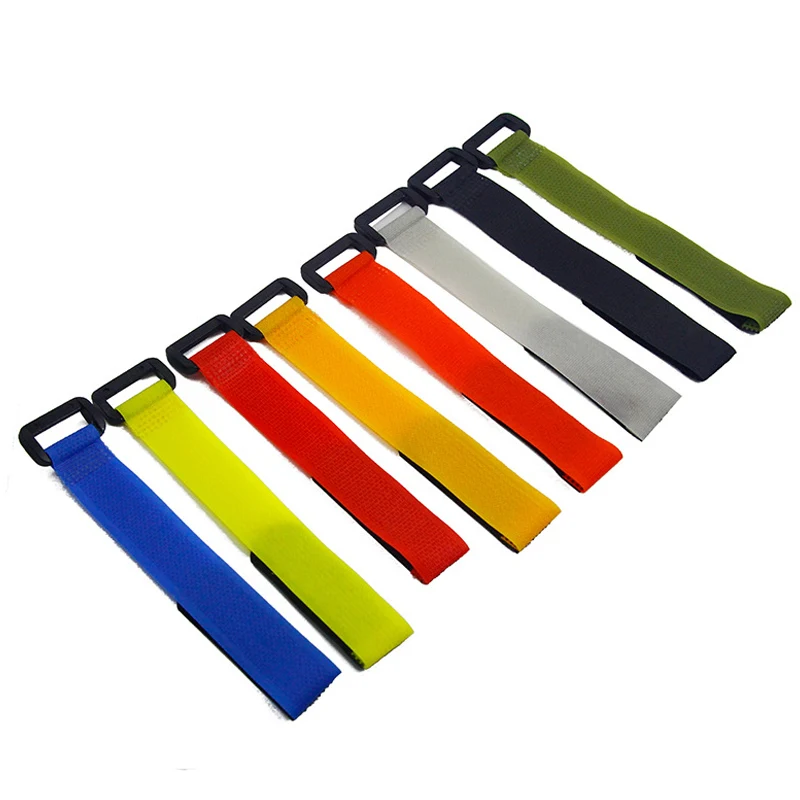 10 Pcs Fishing Rod Tie Holder Strap Fastener Reusable Adjustable Accessories FH99 | Спорт и развлечения