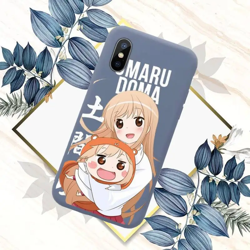 

cute Umaru chan Anime Doma Phone Case Candy Color for iPhone 11 12 mini pro XS MAX 8 7 6 6S Plus X SE 2020 XR
