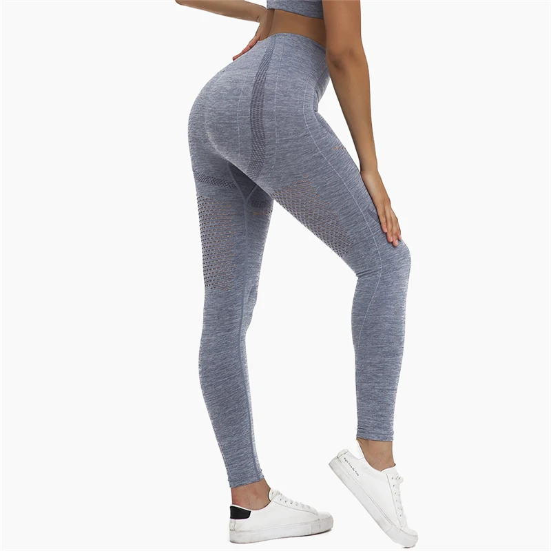 

Gym High Waist Legging Women Tummy Control Seamless Energy Leggins Workout Running Activewear Pants Hip Lifting Trainning Wear