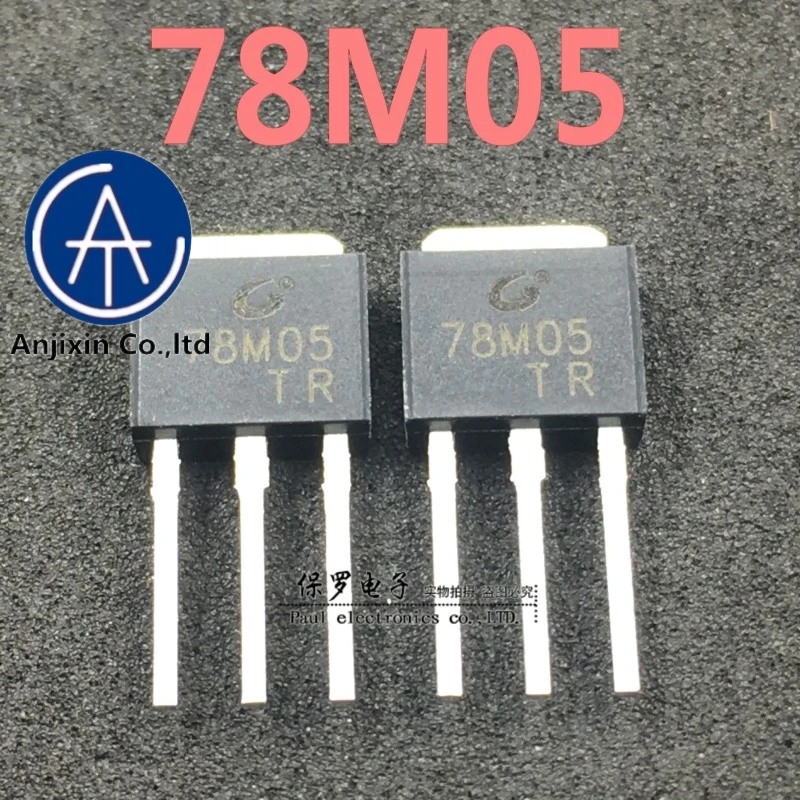 10 шт. 100% оригинальный новый CJ78M05 78M05 TO-251 Трехконтактный регулятор положительного напряжения/регулятор напряжения, в наличии