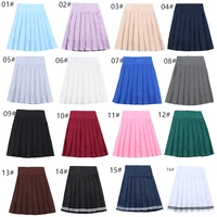 school dresses japanese short skirt cosplay anime pleated skirt jk uniforms sailor suit short skirts school girl 17 colors