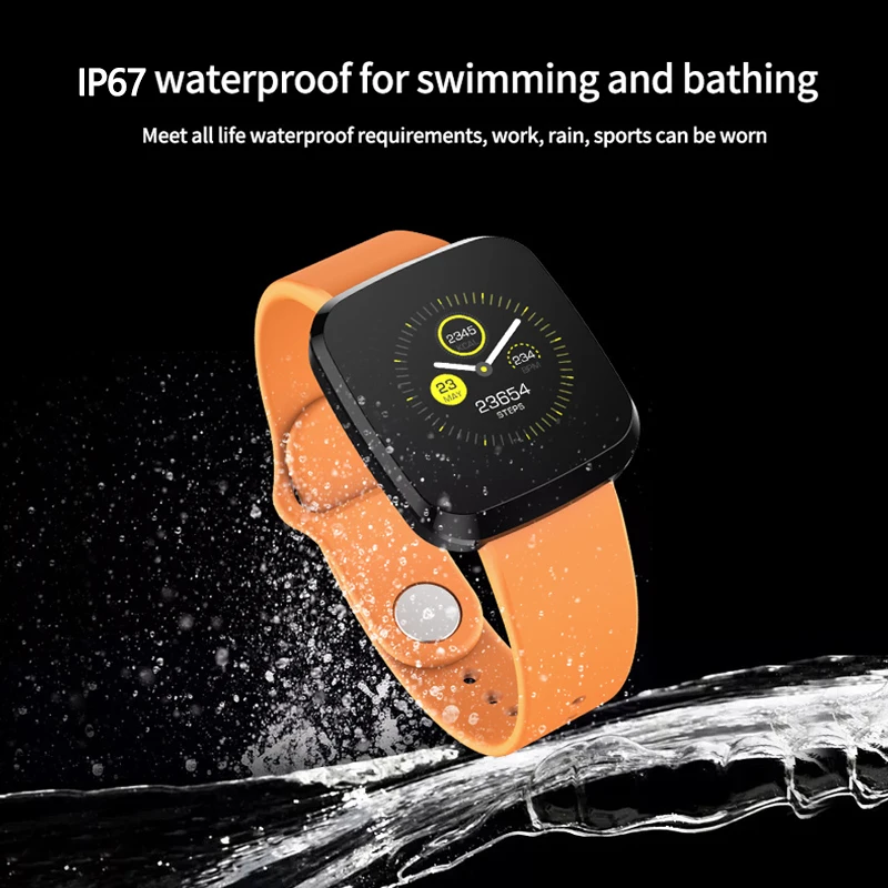 

P3 Smart watch IP67 waterproof smartwatch heart rate monitor multiple sport model fitness tracker man women wearable smart clock
