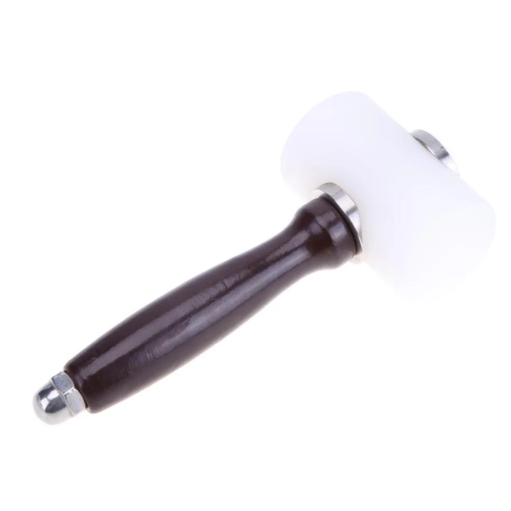 Кожаный резной молоток DIY ремесло воловья кожа перфоратор нейлоновый инструмент