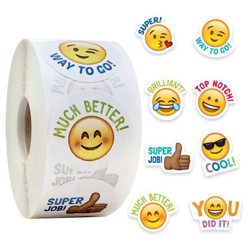 

Cartoon Stickers Cute happy face emotion sticker emoticons Stickers Scrapbook Teacher Reward Stickers kids children sticker cool
