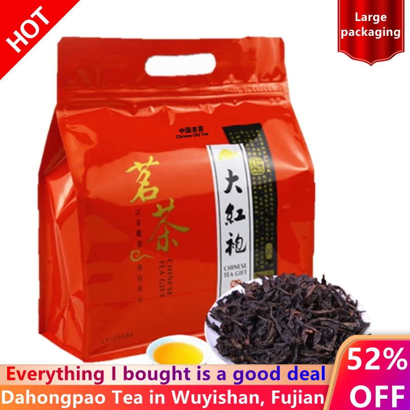 

2021 Китай Wuyi Rougui-чай 5A Da Hong Pao Oolong-китайский большой красный чай dahongpao-органический зеленый чай-чайник 500 г