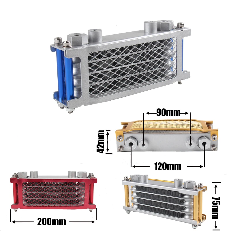Радиатор охлаждения мотоциклетного масляного радиатора для Z50 JC70 DY100 JH70 JH90