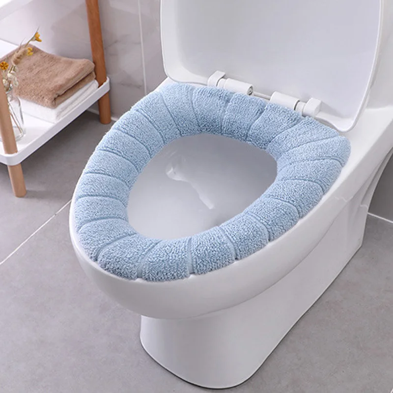 

Universal O Toilet Seat Covers Domestic Washable Thickened Nordic00013