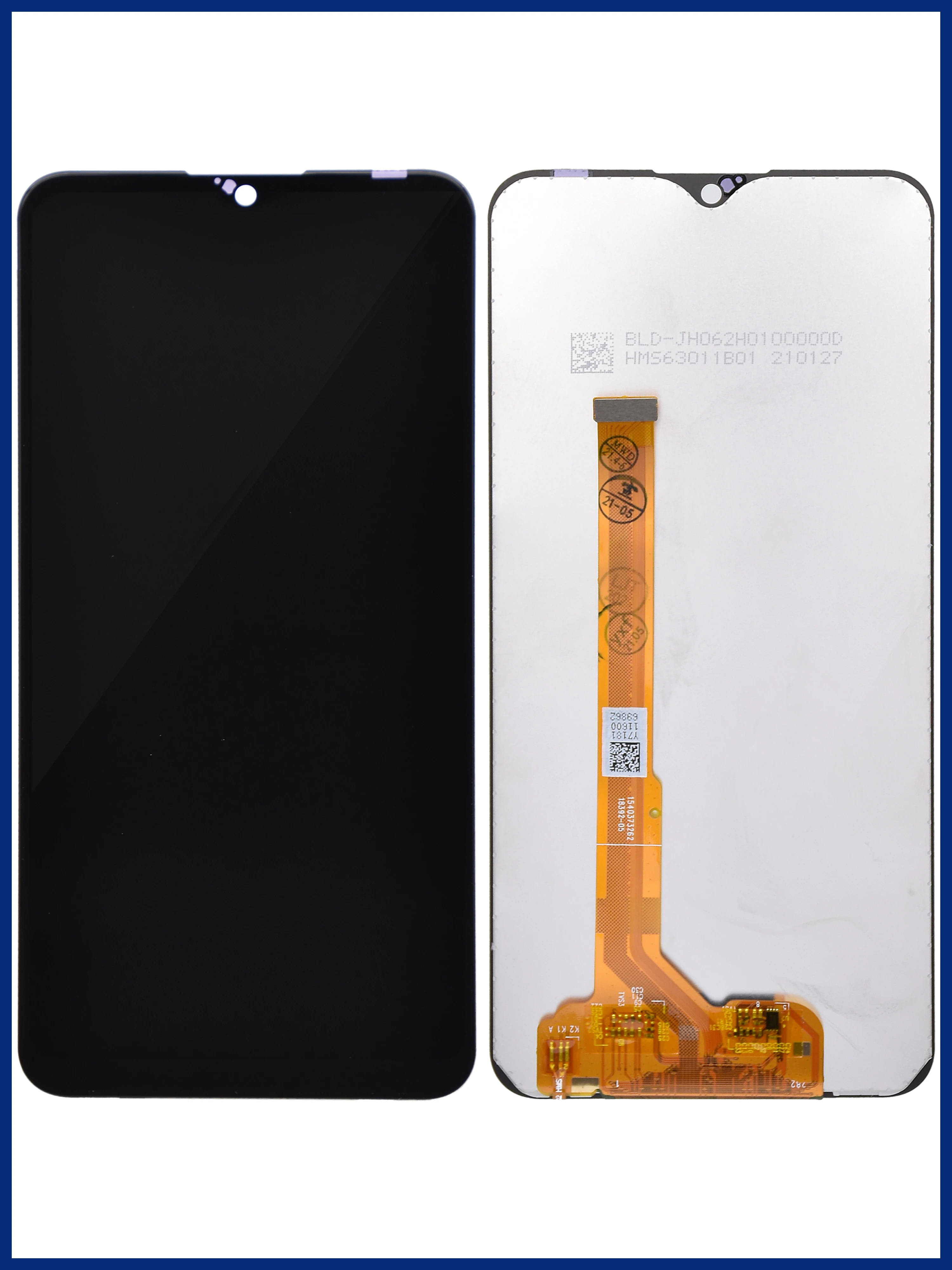 Pantalla Lcd Original de 6,2 pulgadas para Vivo Y93, montaje de digitalizador con pantalla t&aacute;ctil, repuesto para Vivo Y93 Lcd con marco-1