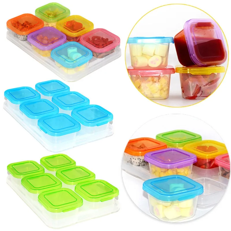 Портативный контейнер-холодильник для детского питания без БФА кубики заморозки