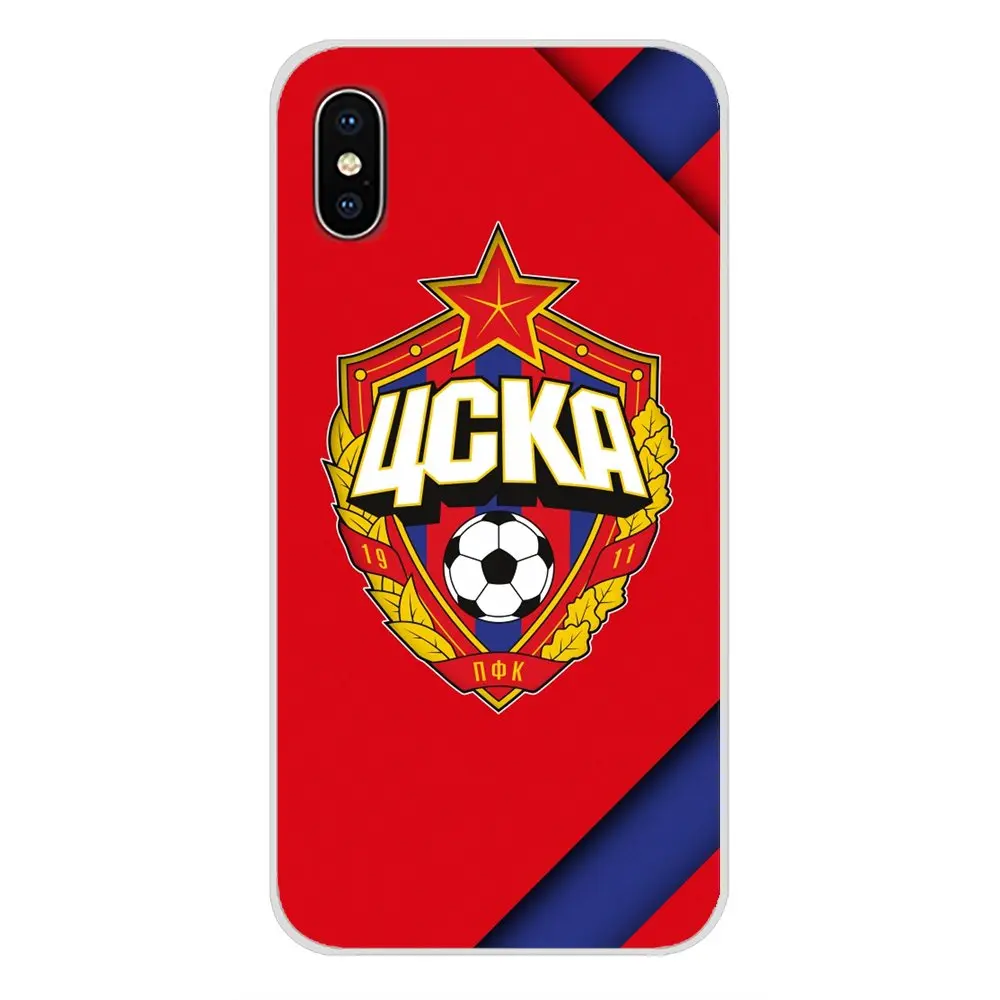 Для Xiaomi Redmi 4A S2 Note 3 3S 4 4X5 Plus 6 7 6A Pro Pocophone F1 аксессуары чехлы для телефонов PFC ЦСКА в Москву - Цвет: images 11