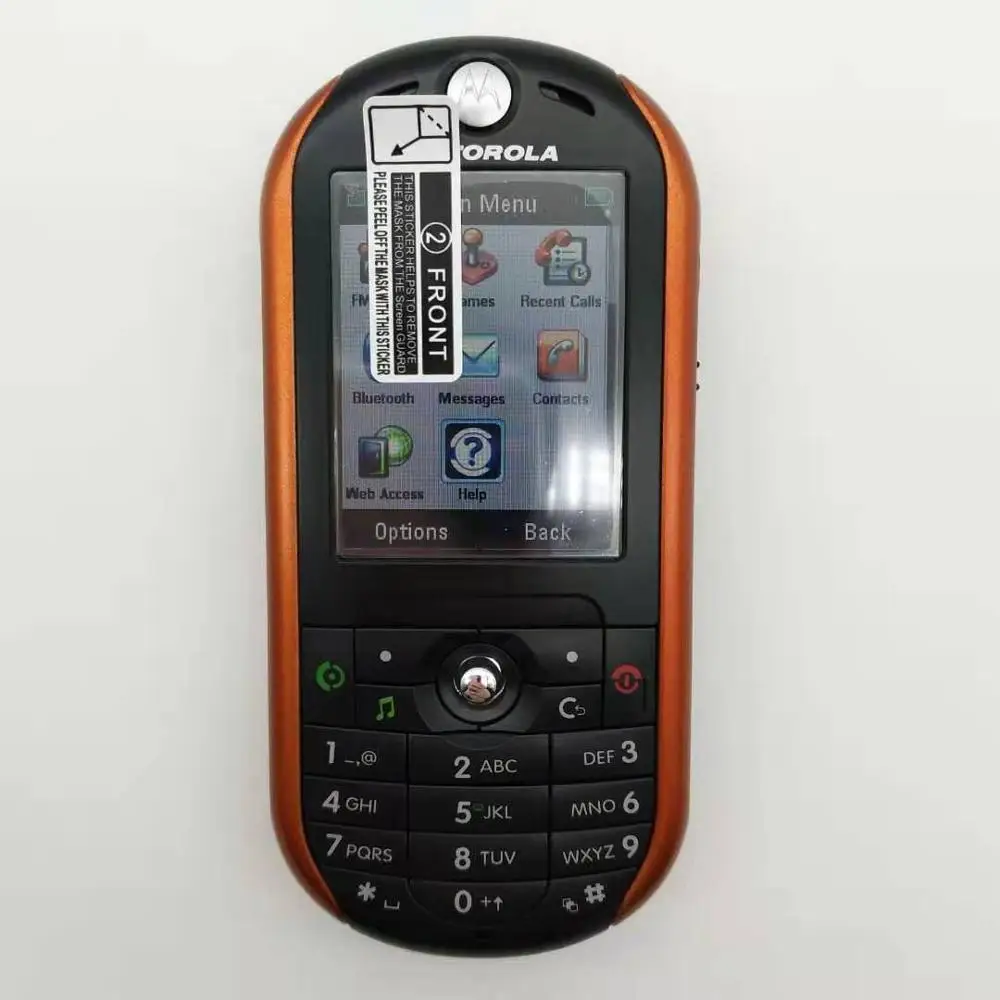 Motorola E2 отремонтированы оригинальный ROKR 2G мобильный телефон 2 0 дюймов Bluetooth MP3 FM