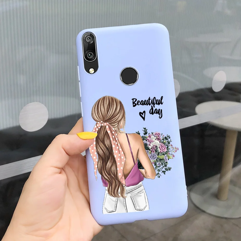 Чехол-накладка для Huawei Y7 Prime 2019 мягкий тонкий DUB-LX3 DUB-LX1 дюйма | Мобильные телефоны и