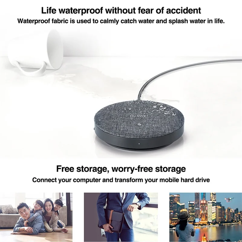 Original Huawei Backup Storage Quick Charger For Mate 20 X P20 Pro Mate10 External Memory 1TB Hard Drive ST310-S1 | Электроника