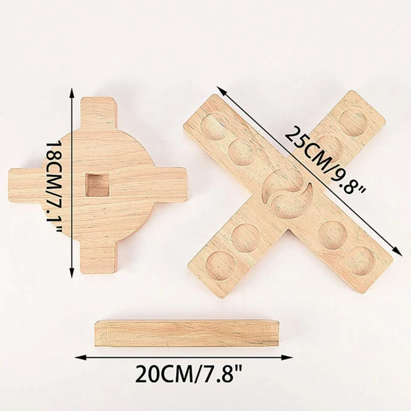 

2021 New Wooden Loop Throwing Hook Bars Drink Games 4-person Interactive Wine Battel Game