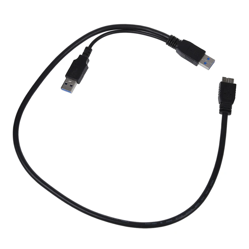 A к Micro-B USB 3 0 Y-образный кабель черный | Электроника