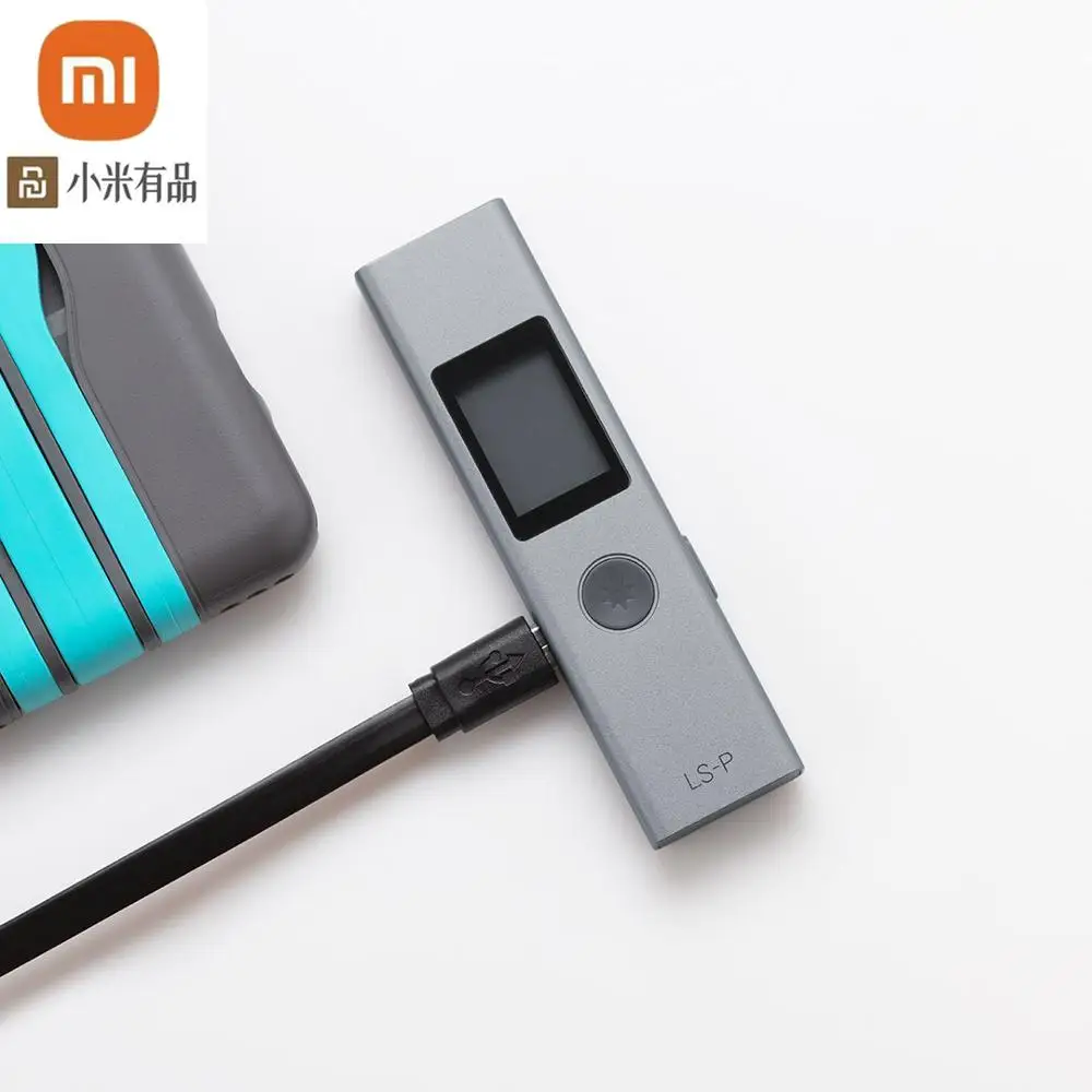 

xiaomi meters laser range finder high precision measuring range finder LS-P USB flash charging range finder smart mijia