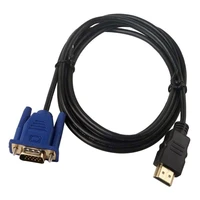 1m hdmi component to vga d sub male video adapter cable lead for hdtv pc computer monitor