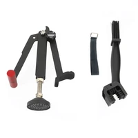 motorcycle rear wheel lift stand portable paddock stand chain tool kit for chain cleaning chain lubrication