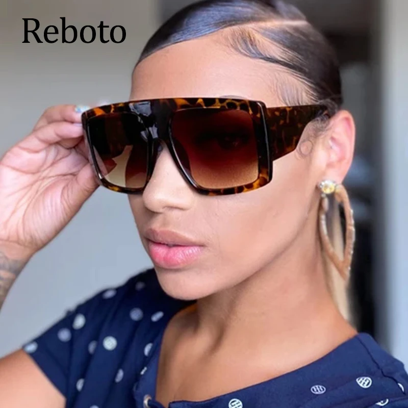 

Очки женские солнцезащитные, в большой оправе, с защитой uv400, 2020