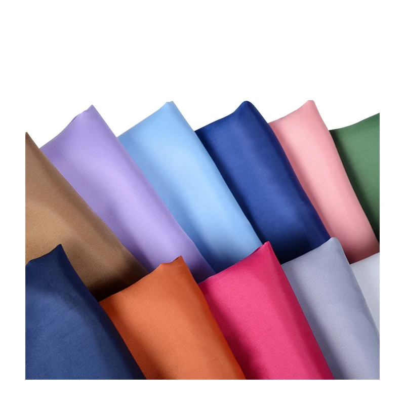 

Solid Lining Fabrics for Sewing Polyester Tissu Thin Cloth Telas Quilting for Patchwork DIY Dress Textile Width 59'' per Yard