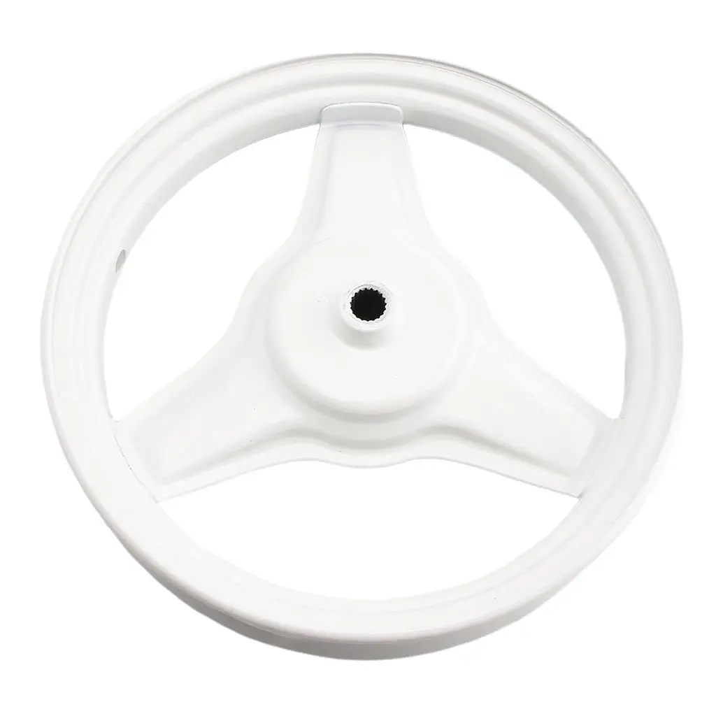 

Heavy Duty Front Rim Wheel Replacement for Yamaha PY50 PW50 (Color White, 11")