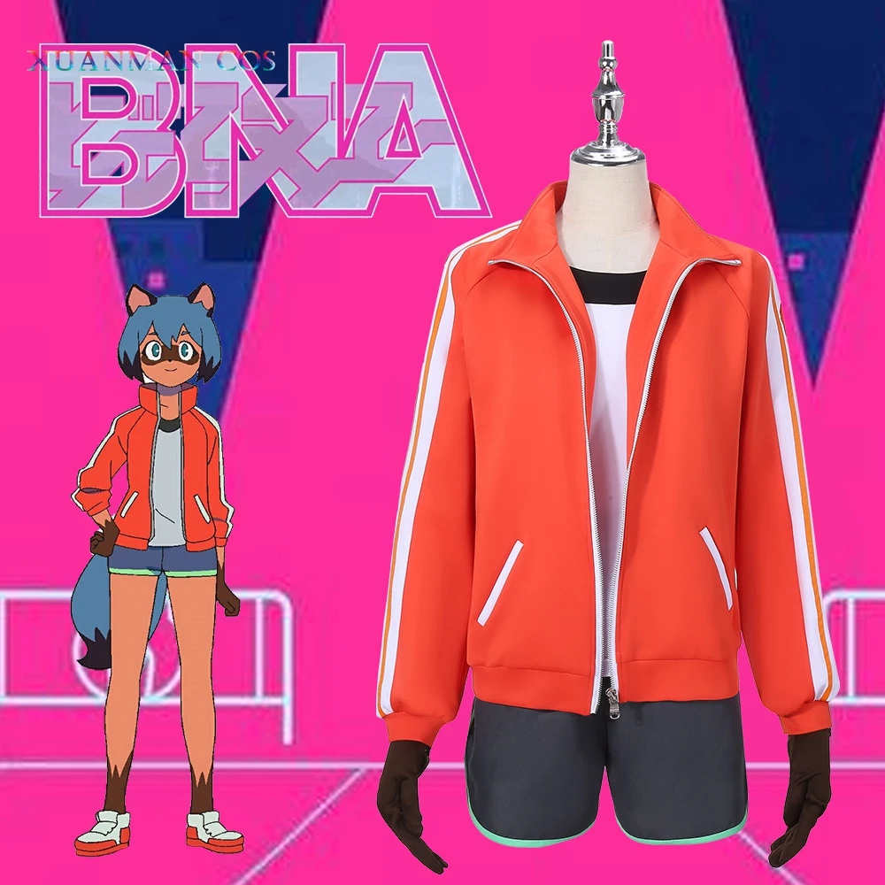 Спортивная униформа Kagemori Michiru BNA Jacket Brano новый карнавальный костюм с животными на