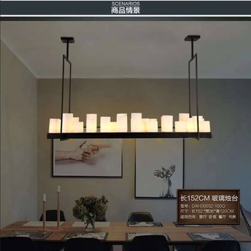 Реплика Кевин Рейли алтарь подвесной светильник LED свеча люстра винтажный свет