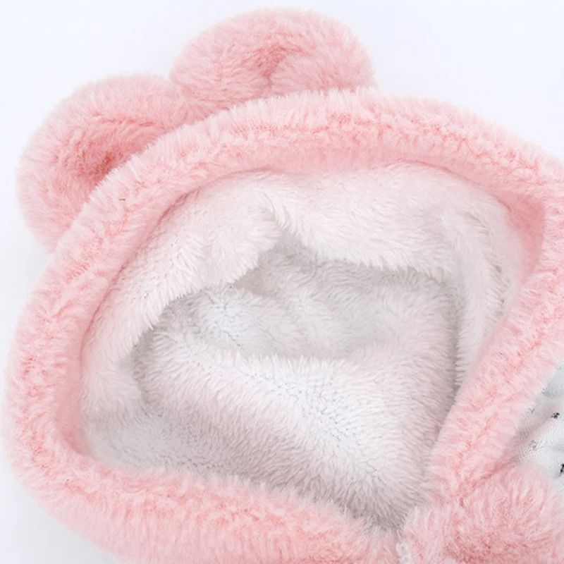 Hoopet Pet Puppy милая очаровательная собачка пальто куртка теплый флис осень/зима