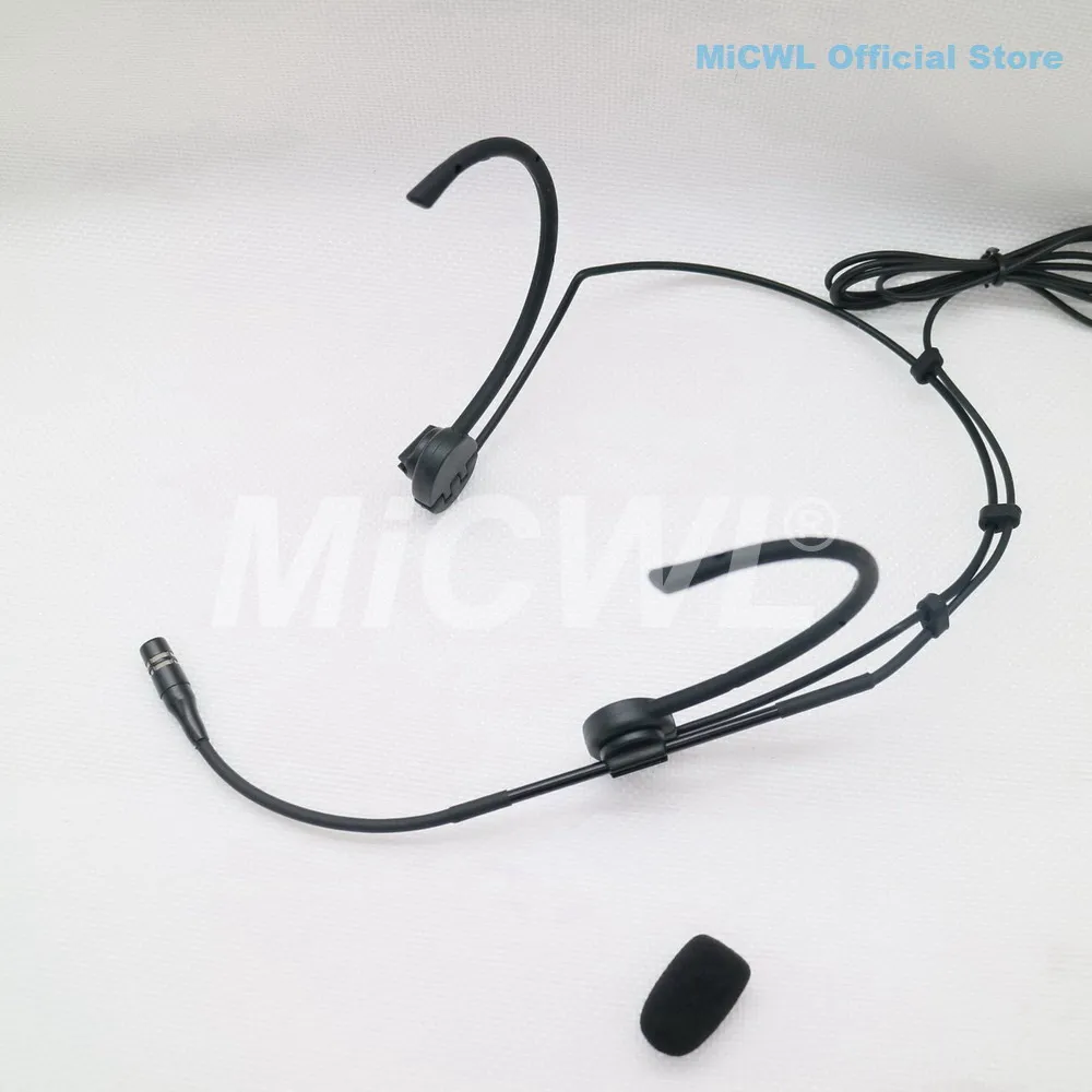 Гарнитура Кардиоидная черная Складная для Sennheiser sk100 G2 G3 G4 sk300|Микрофоны| |
