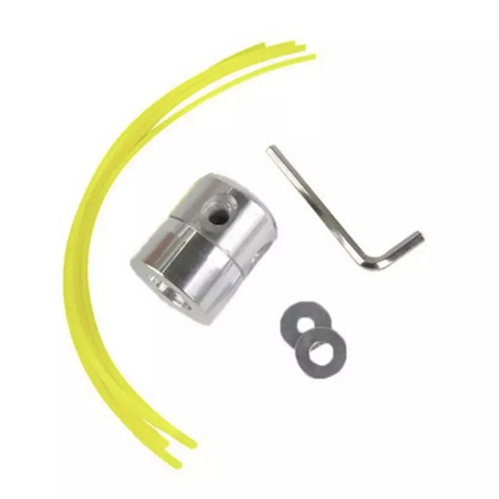 

Trimmer Head Silver Coil Chain Updated Grass Trimmer Head Grass Trimmer Cylindrical Aluminum Agricultural Use Garden Tools
