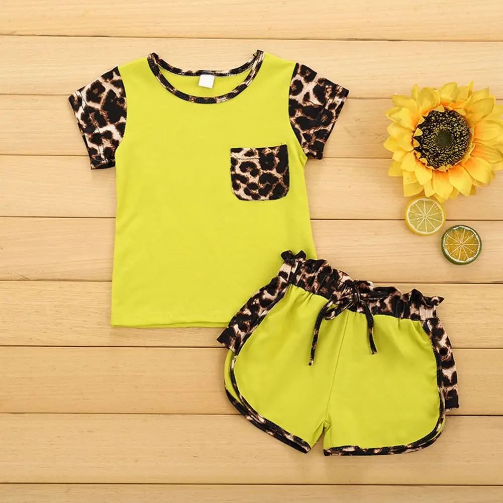 

Children'S Clothes Summer Casual Two-Piece Short-Sleeved Shorts Suits For Boys And Girls Baby Suits Hot Sale 2021 Fashion