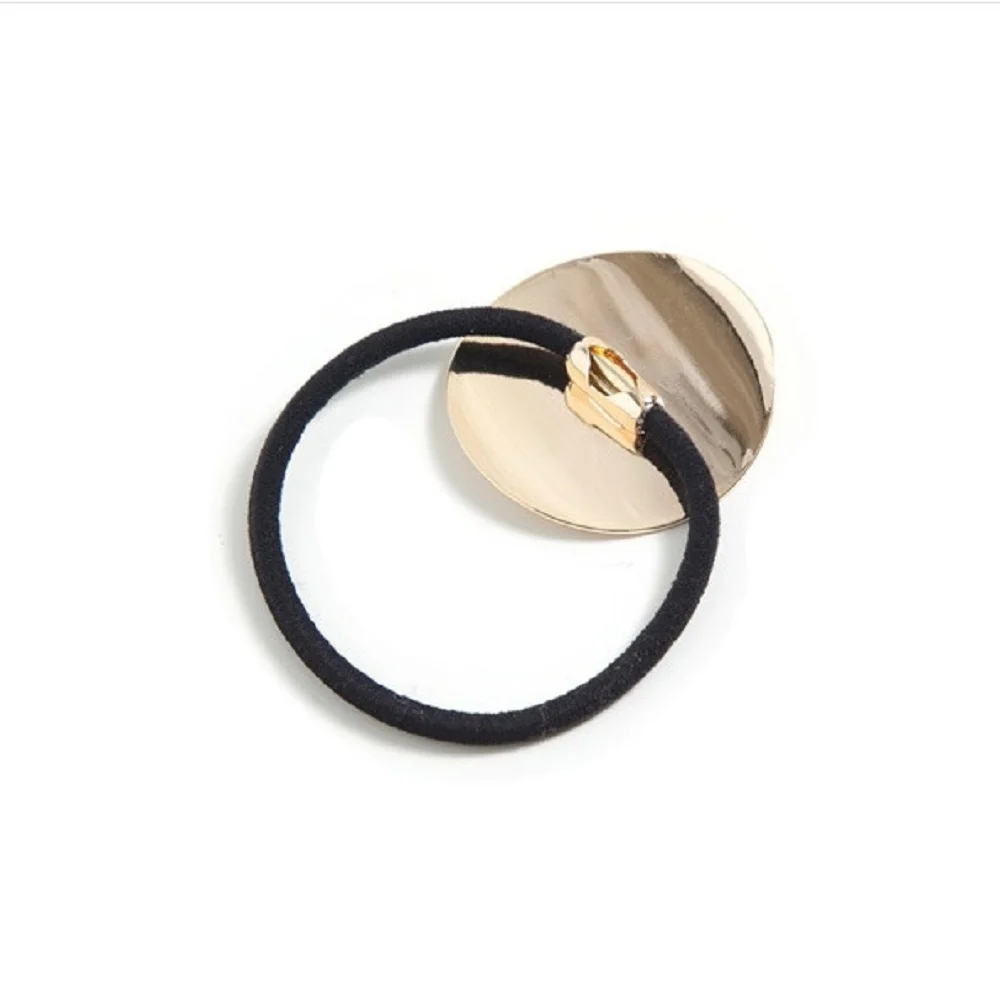 Куртка с модным геометрическим металлический простой обтянутая тканью Женская