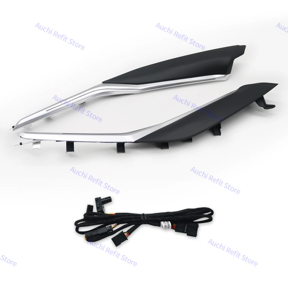 11-цветная центральная консоль, седло для BMW, новая серия 3/4 G20 G22 M3 M4, светодиодные декоративные фонари в автомобиле, окружающее освещение, ремонт прищепки декоративные с веревкой звезды 10 штук