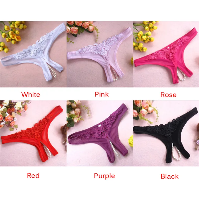 Женские Кружевные Трусы стринги с заниженной посадкой цвет в