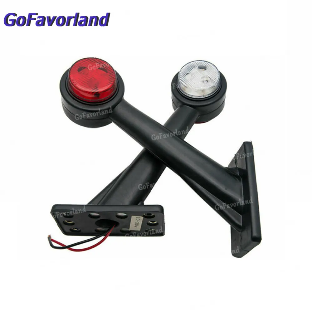 

2 шт., Автомобильные светодиодные лампы для прицепа, грузовика