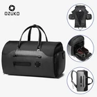 Сумка OZUKO Мужская для костюма, многофункциональная вместительная сумочка для багажа, водонепроницаемый ранец для путешествий с карманами для обуви